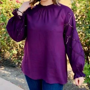 Long sleeve blouse